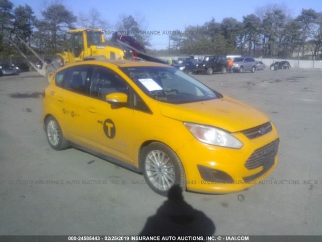 1FADP5AU5DL521687 - 2013 FORD C-MAX SE YELLOW photo 1