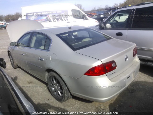 1G4HD57297U224247 - 2007 BUICK LUCERNE CXL BEIGE photo 3