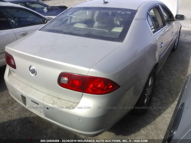 1G4HD57297U224247 - 2007 BUICK LUCERNE CXL BEIGE photo 4