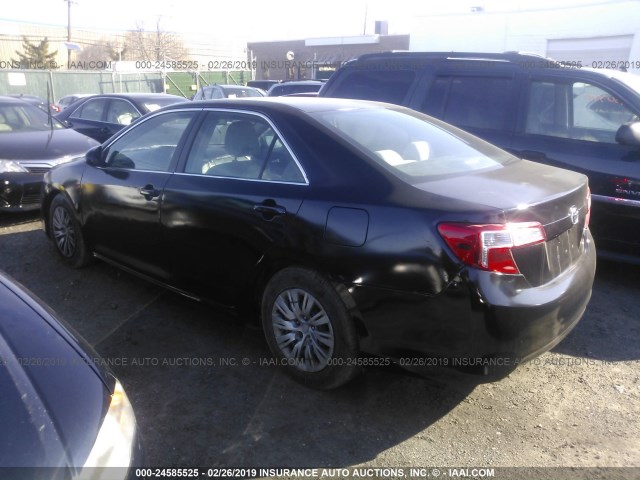 4T1BD1FKXEU137504 - 2014 TOYOTA CAMRY HYBRID/LE/XLE 黑色 照片 3