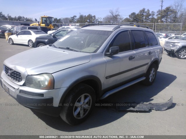 YV1CM59HX31012303 - 2003 VOLVO XC90 GRAY photo 2