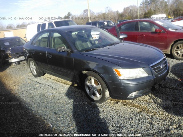 5NPEU46F19H452133 - 2009 HYUNDAI SONATA SE/LIMITED GRAY photo 1