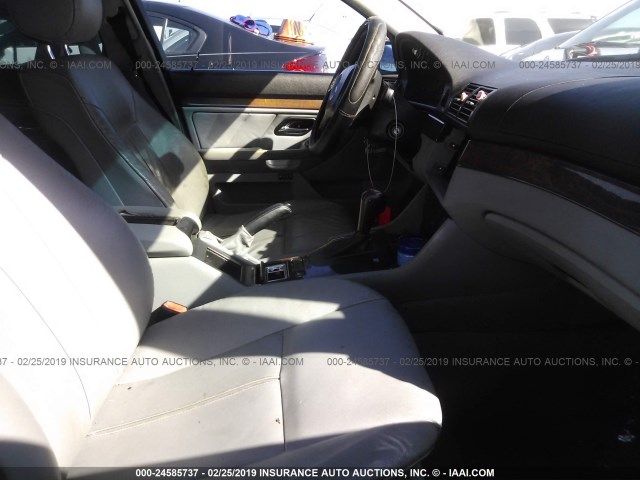 WBADT43413G027229 - 2003 BMW 525 I AUTOMATIC BLUE photo 5