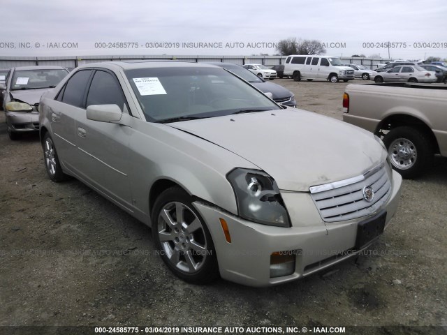 1G6DP577770130027 - 2007 CADILLAC CTS HI FEATURE V6 GOLD photo 1