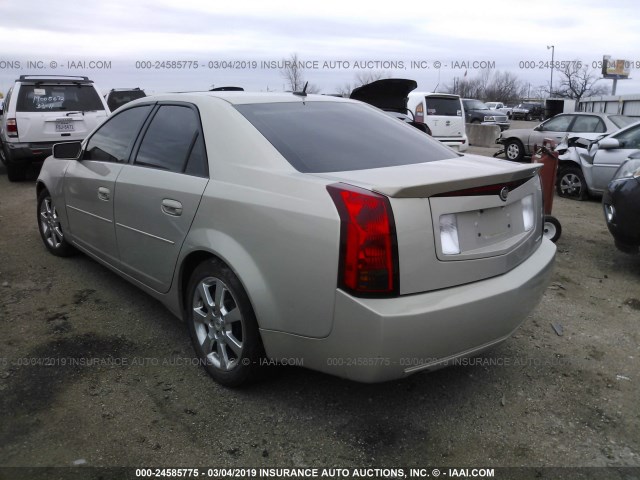 1G6DP577770130027 - 2007 CADILLAC CTS HI FEATURE V6 GOLD photo 3