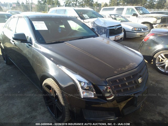 1G6AH5SXXD0140361 - 2013 CADILLAC ATS LUXURY BLACK photo 6