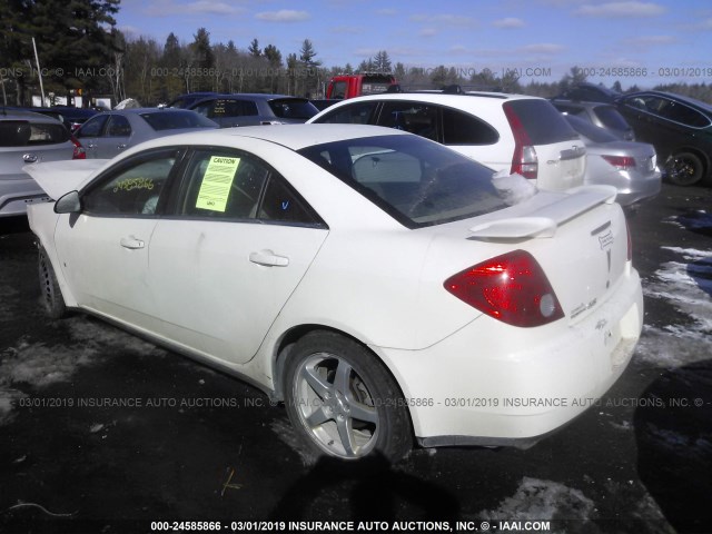 1G2ZF57B784164557 - 2008 PONTIAC G6 VALUE LEADER/BASE WHITE photo 3