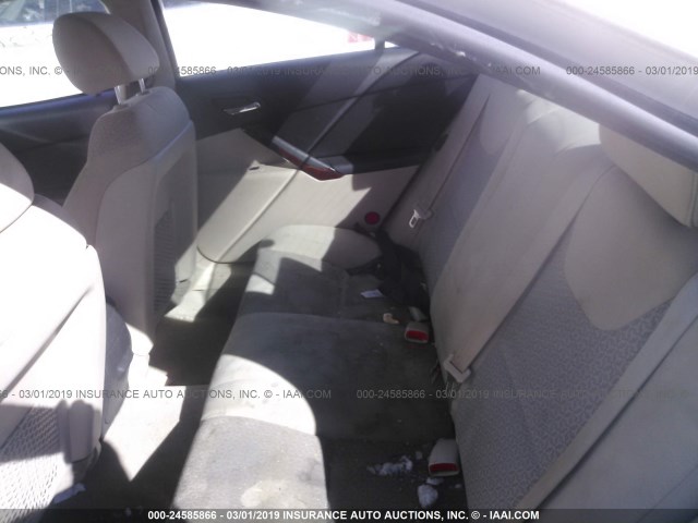 1G2ZF57B784164557 - 2008 PONTIAC G6 VALUE LEADER/BASE WHITE photo 8