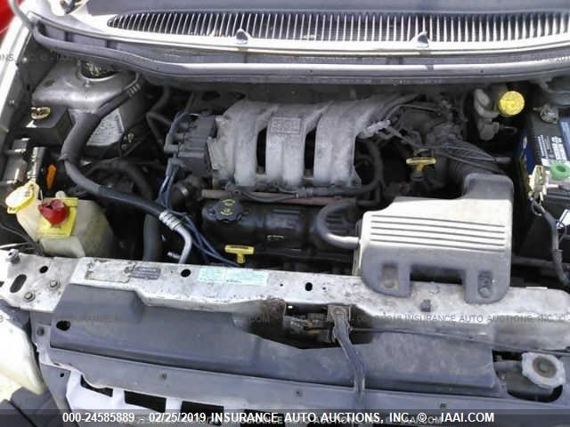 2C4GJ24R9YR833457 - 2000 CHRYSLER GRAND VOYAGER  GRAY photo 10