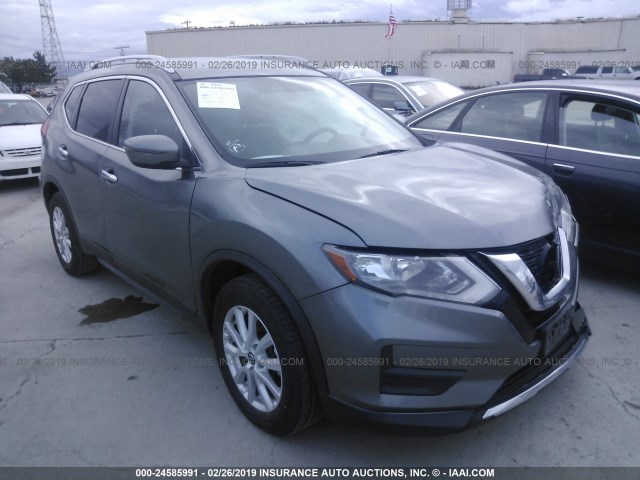 JN8AT2MT6JW450752 - 2018 NISSAN ROGUE S/SL/SV GRAY photo 1