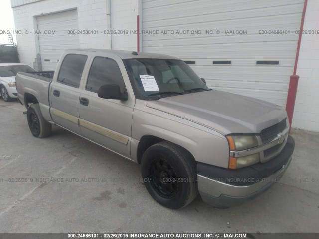 2GCEC13T451223078 - 2005 CHEVROLET SILVERADO C1500 GRAY photo 1