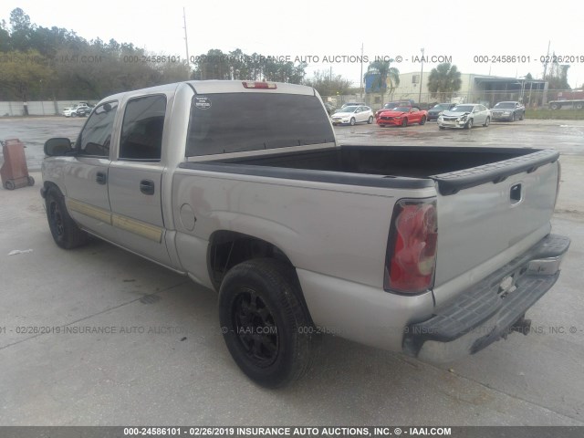 2GCEC13T451223078 - 2005 CHEVROLET SILVERADO C1500 GRAY photo 3