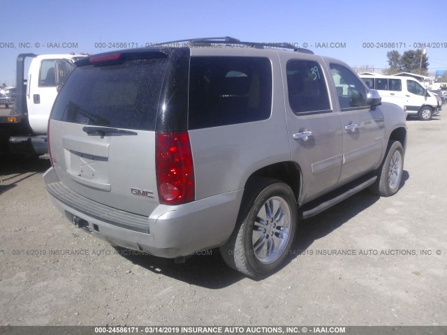 1GKFC13C08R241467 - 2008 GMC YUKON SILVER photo 4