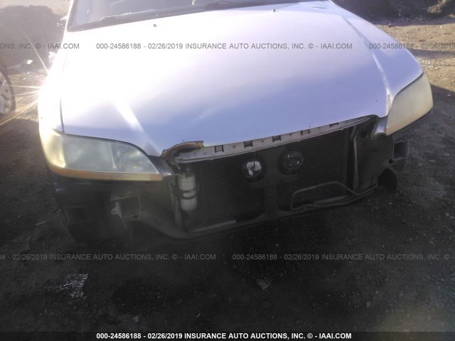 1HGCG66852A152931 - 2002 HONDA ACCORD EX/SE SILVER photo 6