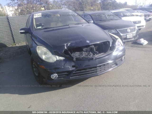 4JGCB56E58A078248 - 2008 MERCEDES-BENZ R 350 BLACK photo 6