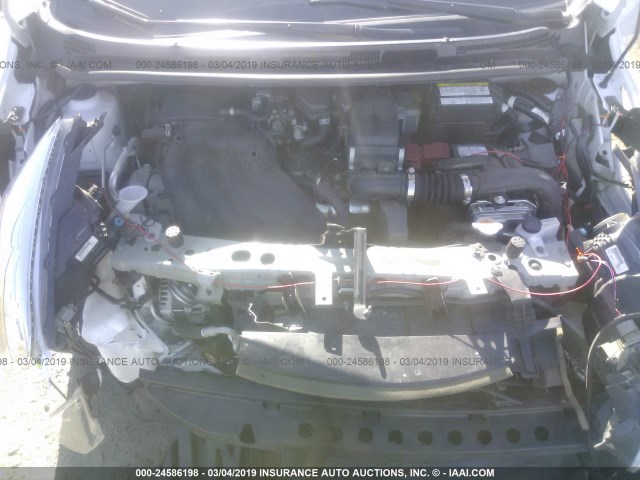 3N1CE2CP9GL374724 - 2016 NISSAN VERSA NOTE S/S PLUS/SV/SL/SR WHITE photo 10