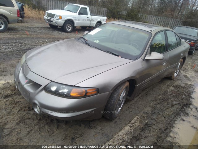 1G2HZ5419Y4209190 - 2000 PONTIAC BONNEVILLE SSEI BEIGE photo 2