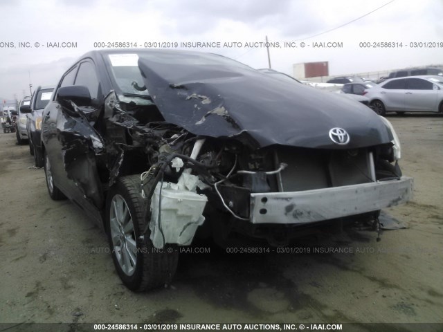 2T1KU4EE7AC534113 - 2010 TOYOTA COROLLA MATRIX  BLACK photo 6