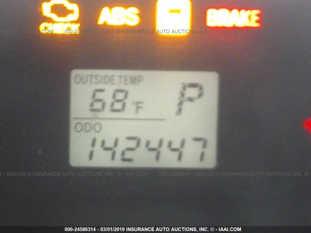 2T1KU4EE7AC534113 - 2010 TOYOTA COROLLA MATRIX  BLACK photo 7