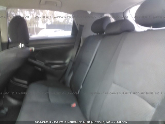 2T1KU4EE7AC534113 - 2010 TOYOTA COROLLA MATRIX  BLACK photo 8