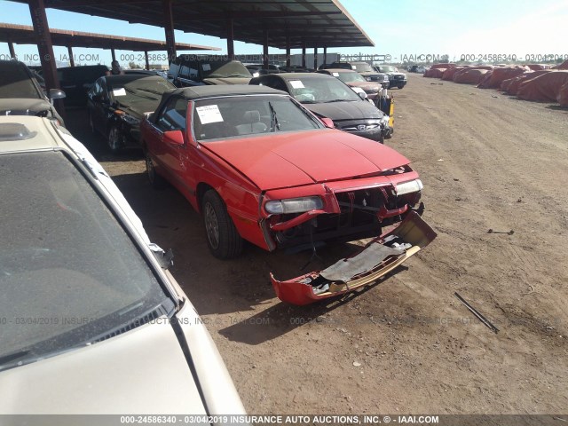 1C3EU4539SF655329 - 1995 CHRYSLER LEBARON GTC RED photo 1