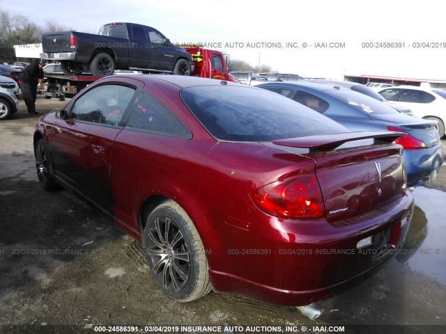 1G2AN18B877248715 - 2007 PONTIAC G5 GT RED photo 3