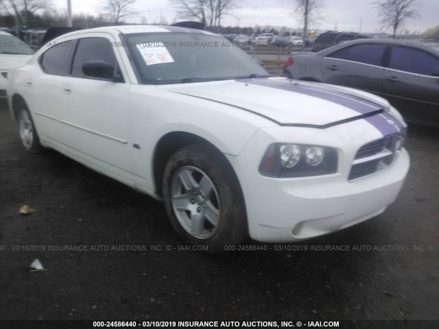 2B3LA43G56H402113 - 2006 DODGE CHARGER SE/SXT WHITE photo 1