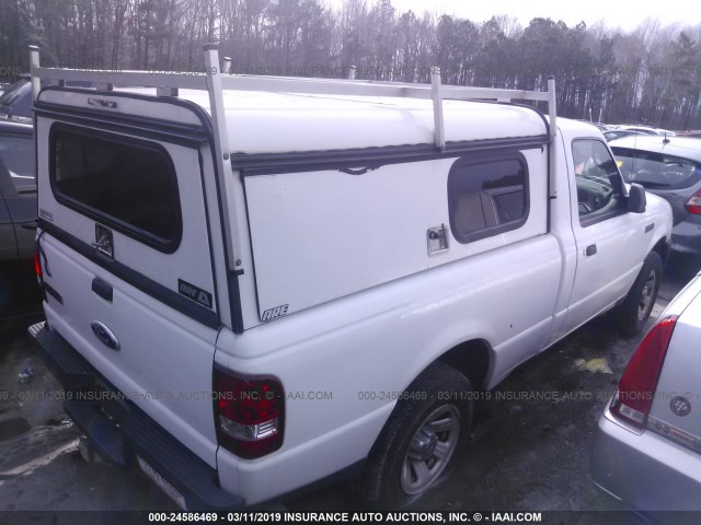 1FTKR1AD6BPA88634 - 2011 FORD RANGER WHITE photo 4