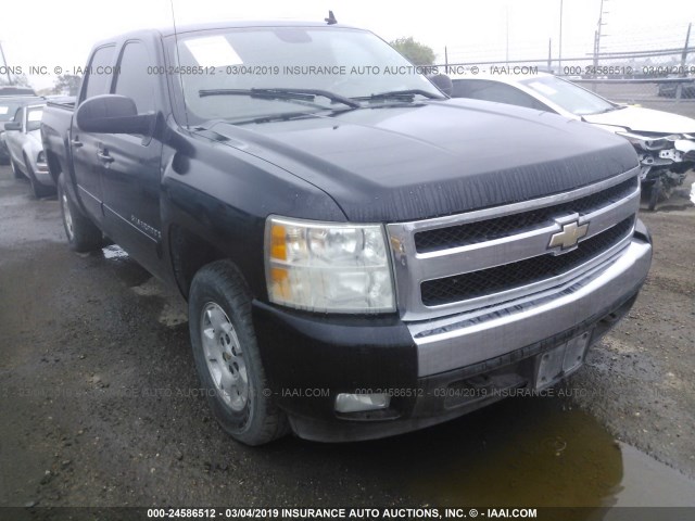 3GCEC13J98G225273 - 2008 CHEVROLET SILVERADO C1500 BLACK photo 6