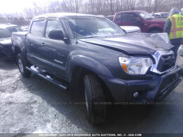 3TMLU4EN1EM160356 - 2014 TOYOTA TACOMA DOUBLE CAB 灰色 照片 1