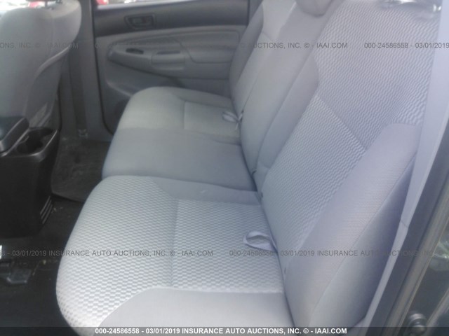 3TMLU4EN1EM160356 - 2014 TOYOTA TACOMA DOUBLE CAB 灰色 照片 8