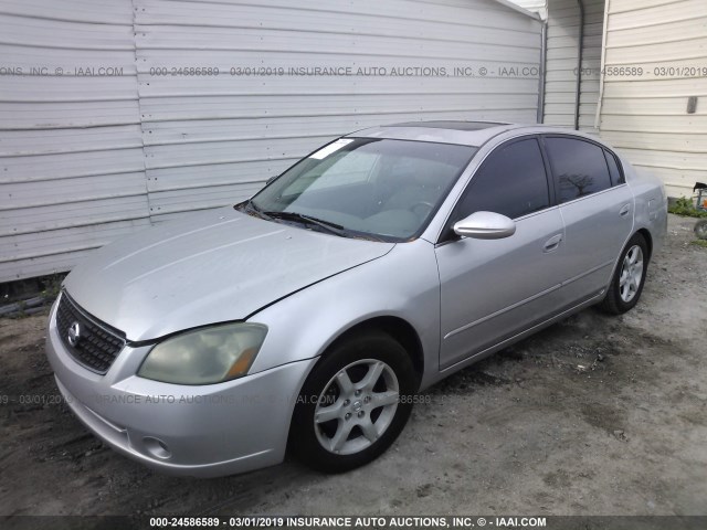 1N4AL11D76C170405 - 2006 NISSAN ALTIMA S/SL SILVER photo 2