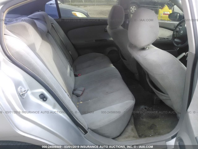 1N4AL11D76C170405 - 2006 NISSAN ALTIMA S/SL SILVER photo 8