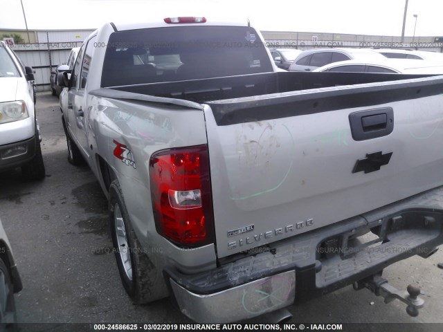 3GCEK23369G248893 - 2009 CHEVROLET SILVERADO K1500 LT GRAY photo 3