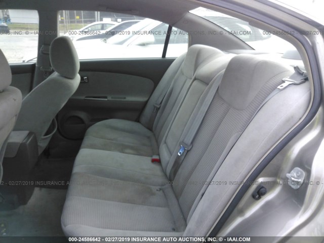 1N4AL11D46N446270 - 2006 NISSAN ALTIMA S/SL GOLD photo 8