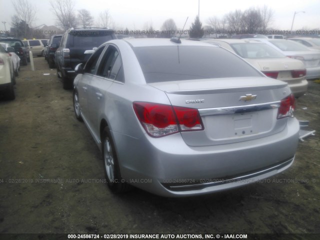 1G1PE5SB2G7161942 - 2016 CHEVROLET CRUZE LIMITED LT SILVER photo 3