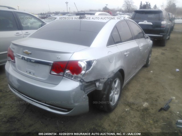 1G1PE5SB2G7161942 - 2016 CHEVROLET CRUZE LIMITED LT SILVER photo 4