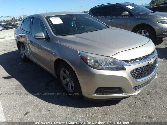 1G11C5SA9GF157234 - 2016 CHEVROLET MALIBU LIMITED LT GOLD photo 1