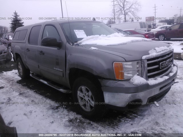 3GTP2VE76DG217159 - 2013 GMC SIERRA K1500 SLE TAN photo 1