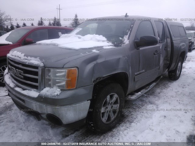 3GTP2VE76DG217159 - 2013 GMC SIERRA K1500 SLE TAN photo 2