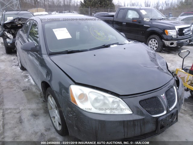 1G2ZG58B574168617 - 2007 PONTIAC G6 SE GRAY photo 1