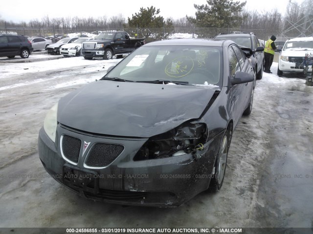 1G2ZG58B574168617 - 2007 PONTIAC G6 SE GRAY photo 2