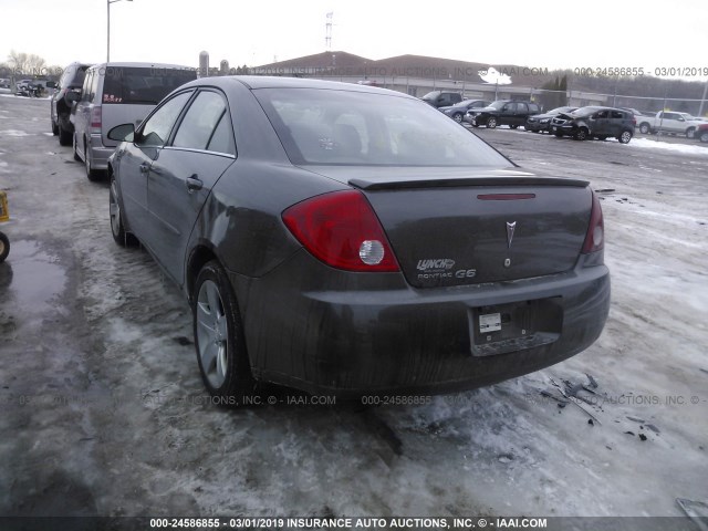 1G2ZG58B574168617 - 2007 PONTIAC G6 SE GRAY photo 3