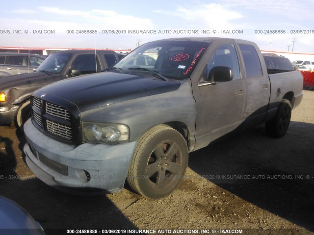 3D7HA18H05G834293 - 2005 DODGE RAM SRT10 BLACK photo 2