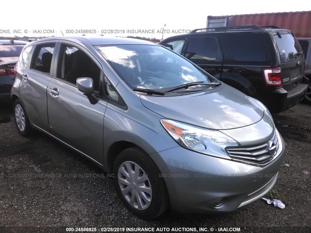 3N1CE2CP9FL414735 - 2015 NISSAN VERSA NOTE S/S PLUS/SV/SL/SR GRAY photo 1