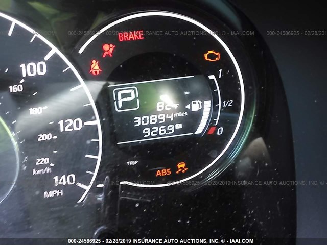 3N1CE2CP9FL414735 - 2015 NISSAN VERSA NOTE S/S PLUS/SV/SL/SR GRAY photo 7