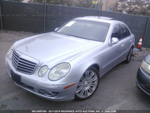 WDBUF56XX7B001607 - 2007 MERCEDES-BENZ E 350 SILVER photo 2