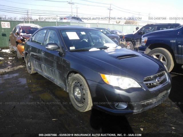 4S3BL676684212242 - 2008 SUBARU LEGACY GT LIMITED GRAY photo 1