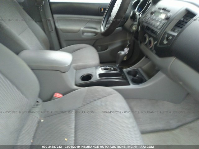5TFTX4CN0BX002901 - 2011 TOYOTA TACOMA ACCESS CAB ვერცხლისფერი ფოტო 5