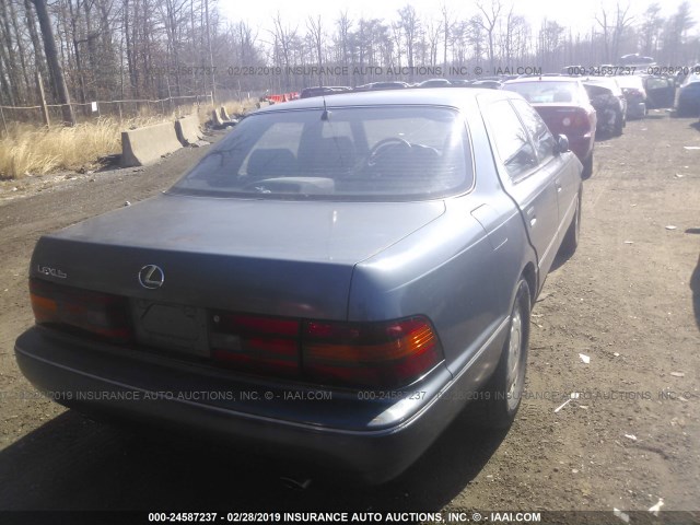 JT8UF11EXM0048870 - 1991 LEXUS LS 400 GRAY photo 4